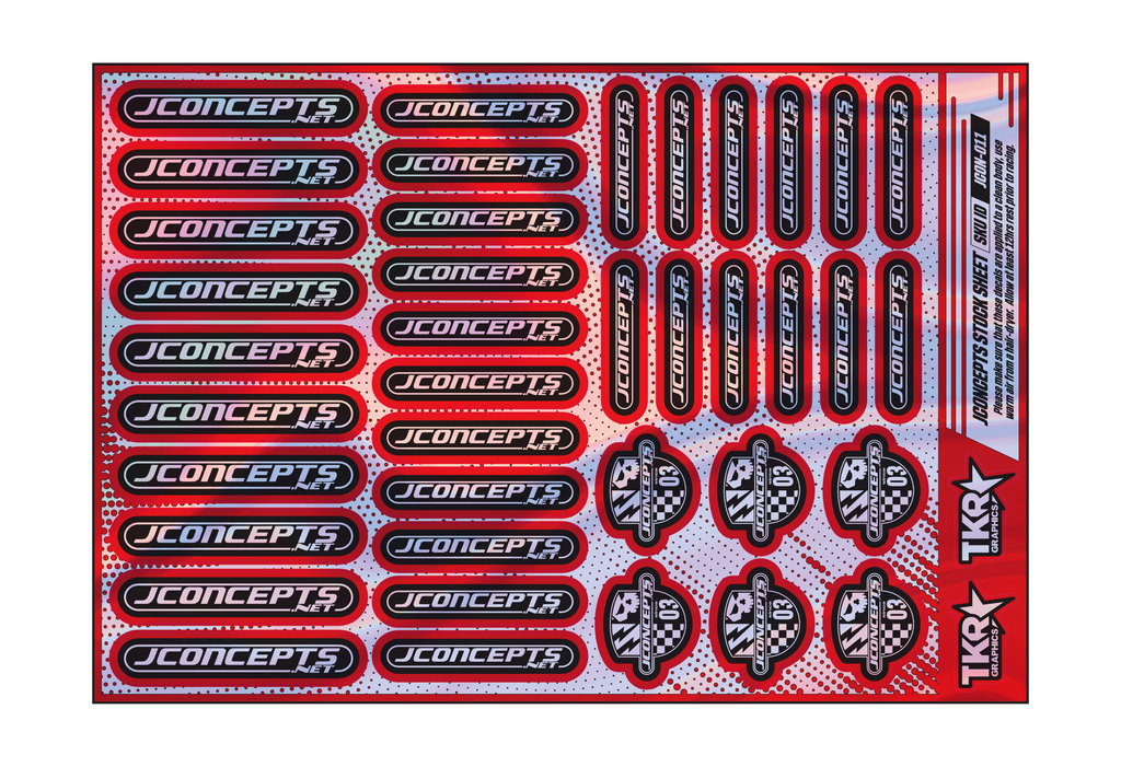 HOLOGRAPHIC JCONCEPTS A5 STOCK SHEET