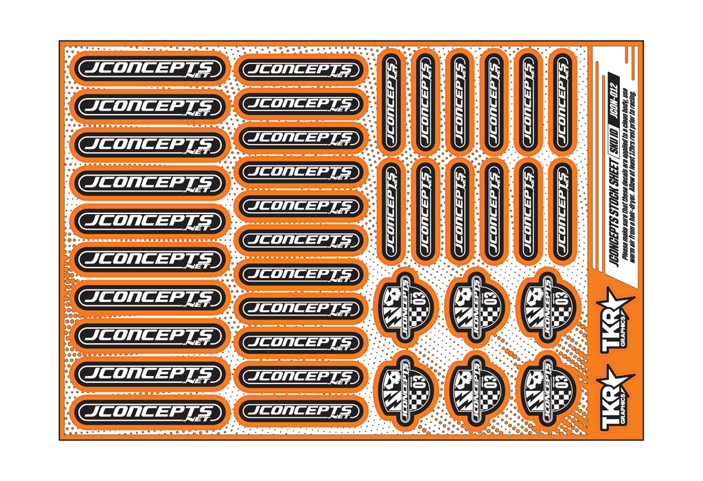 JCONCEPTS A5 STOCK SHEET
