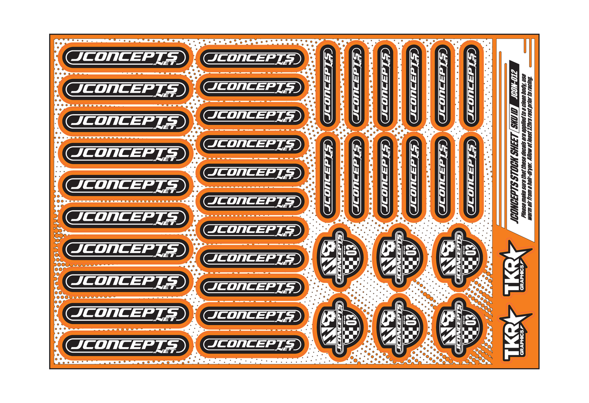 JCONCEPTS A5 STOCK SHEET