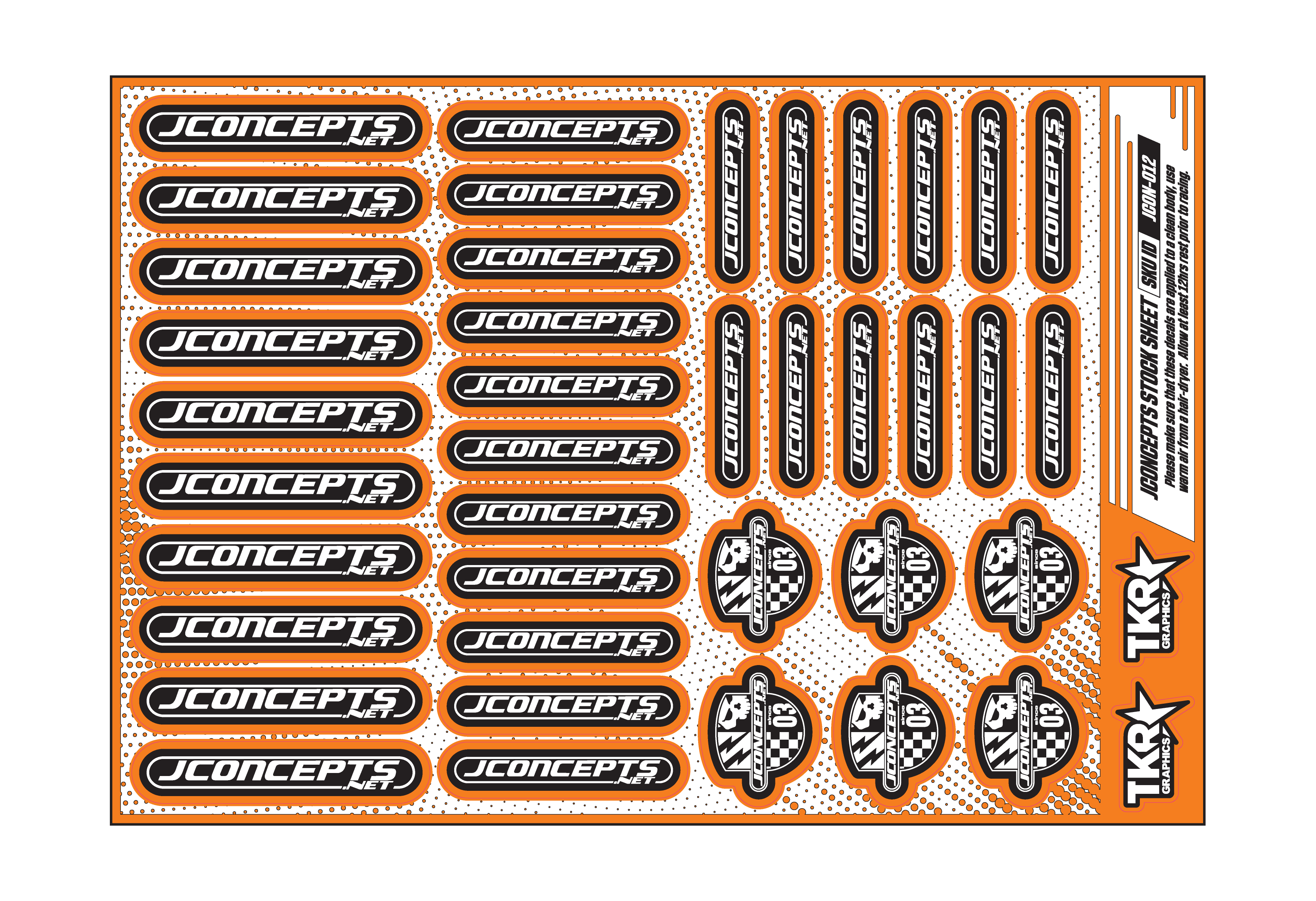 JCONCEPTS A5 STOCK SHEET