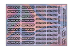 HOLOGRAPHIC KO PRO-PO A5 STOCK SHEET