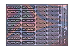 HOLOGRAPHIC KO PRO-PO A5 STOCK SHEET