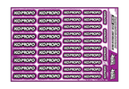 KO PRO-PO A5 STOCK SHEET
