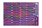 HOLOGRAPHIC KO PRO-PO A5 STOCK SHEET