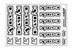 KYOSHO A5 STOCK SHEET