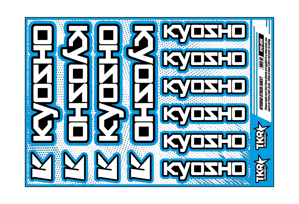 KYOSHO A5 STOCK SHEET
