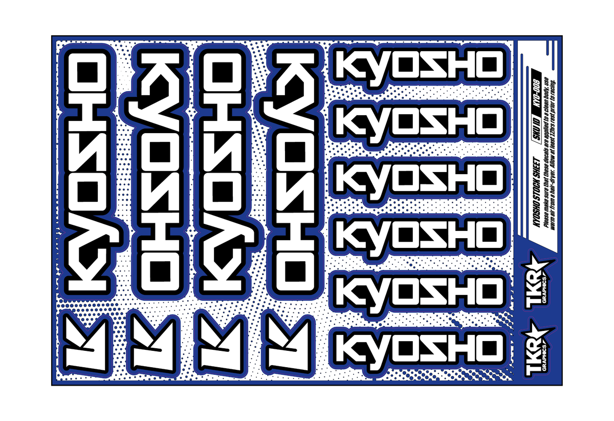 KYOSHO A5 STOCK SHEET