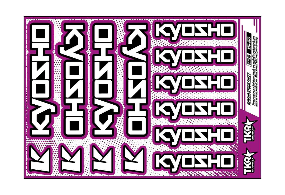 KYOSHO A5 STOCK SHEET