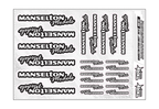 MANSELTON MODELS A5 STOCK SHEET