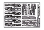 MANSELTON MODELS A5 STOCK SHEET