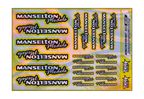 HOLOGRAPHIC MANSELTON MODELS A5 STOCK SHEET