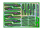 HOLOGRAPHIC MANSELTON MODELS A5 STOCK SHEET