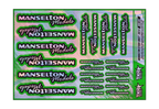 HOLOGRAPHIC MANSELTON MODELS A5 STOCK SHEET