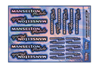 HOLOGRAPHIC MANSELTON MODELS A5 STOCK SHEET