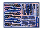 HOLOGRAPHIC MANSELTON MODELS A5 STOCK SHEET