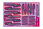 HOLOGRAPHIC MANSELTON MODELS A5 STOCK SHEET