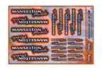 HOLOGRAPHIC MANSELTON MODELS A5 STOCK SHEET