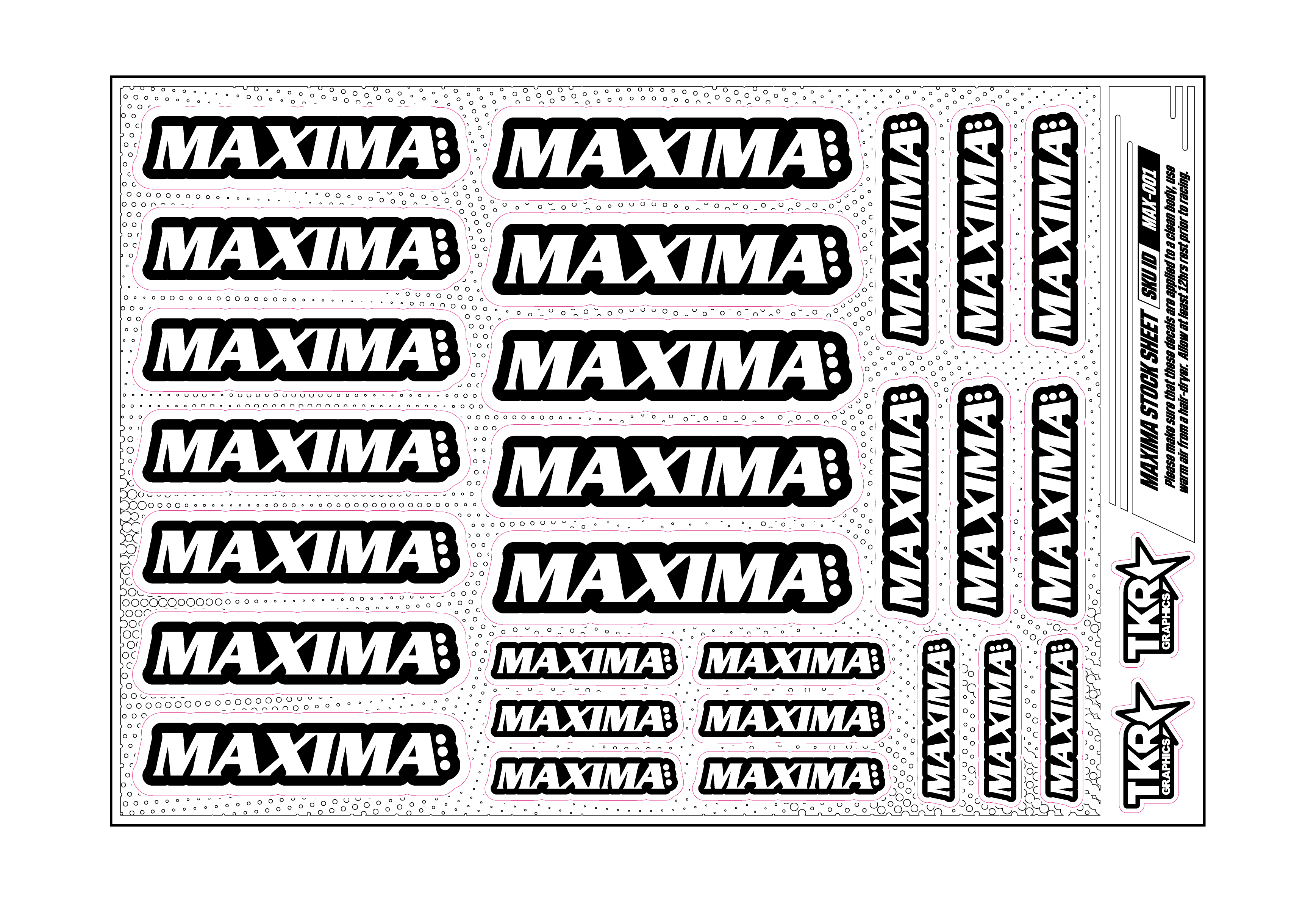 MAXIMA A5 STOCK SHEET
