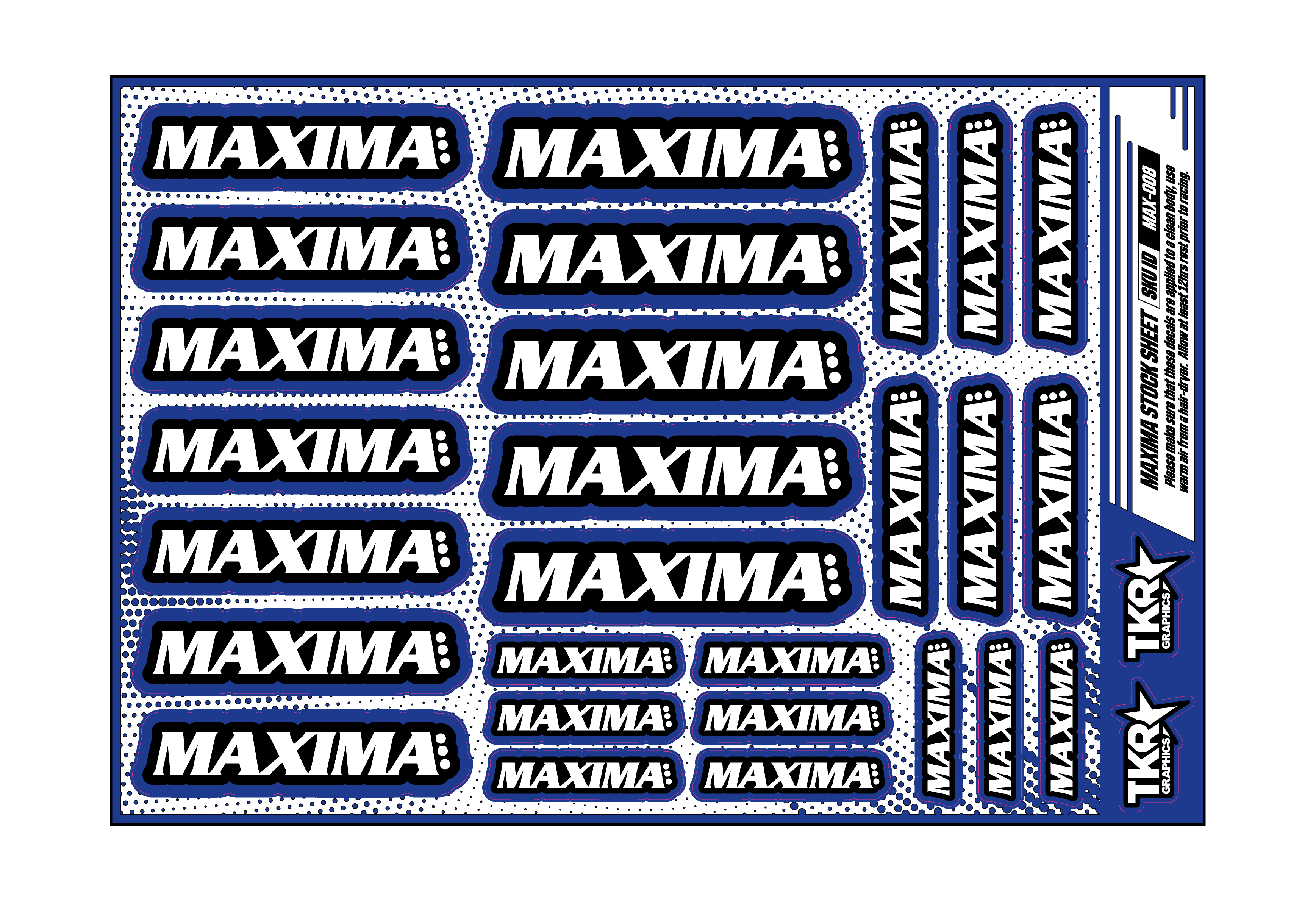 MAXIMA A5 STOCK SHEET