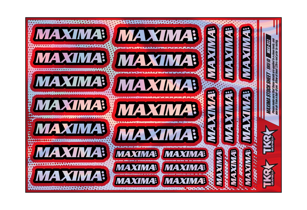 HOLOGRAPHIC MAXIMA A5 STOCK SHEET