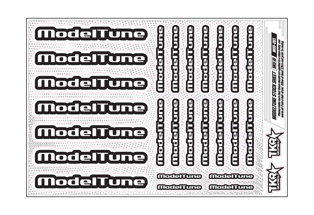 MODELTUNE A5 STOCK SHEET
