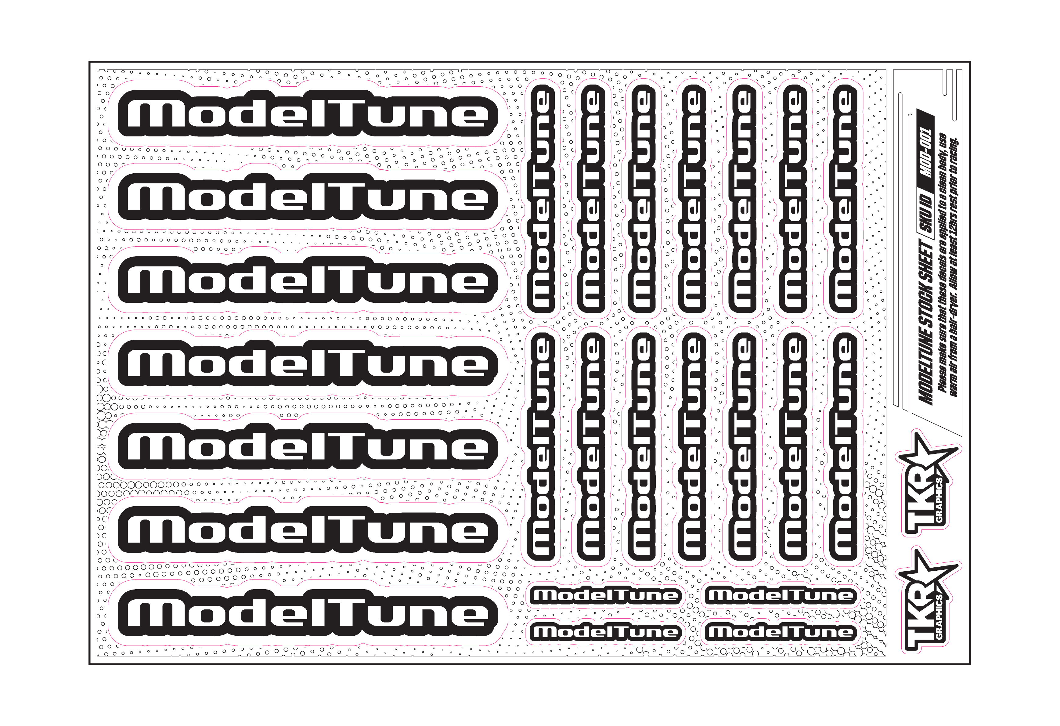 MODELTUNE A5 STOCK SHEET