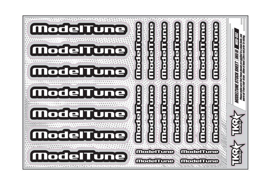MODELTUNE A5 STOCK SHEET