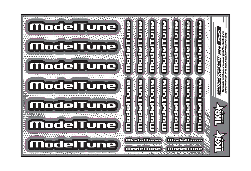 MODELTUNE A5 STOCK SHEET