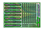 HOLOGRAPHIC MODELTUNE A5 STOCK SHEET