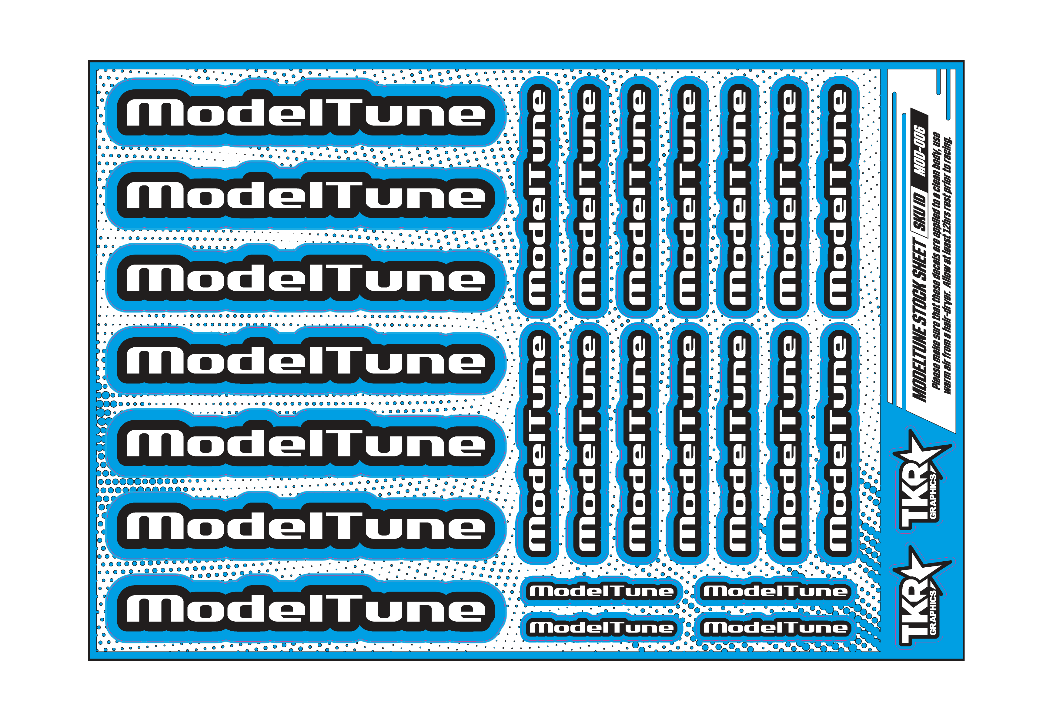 MODELTUNE A5 STOCK SHEET