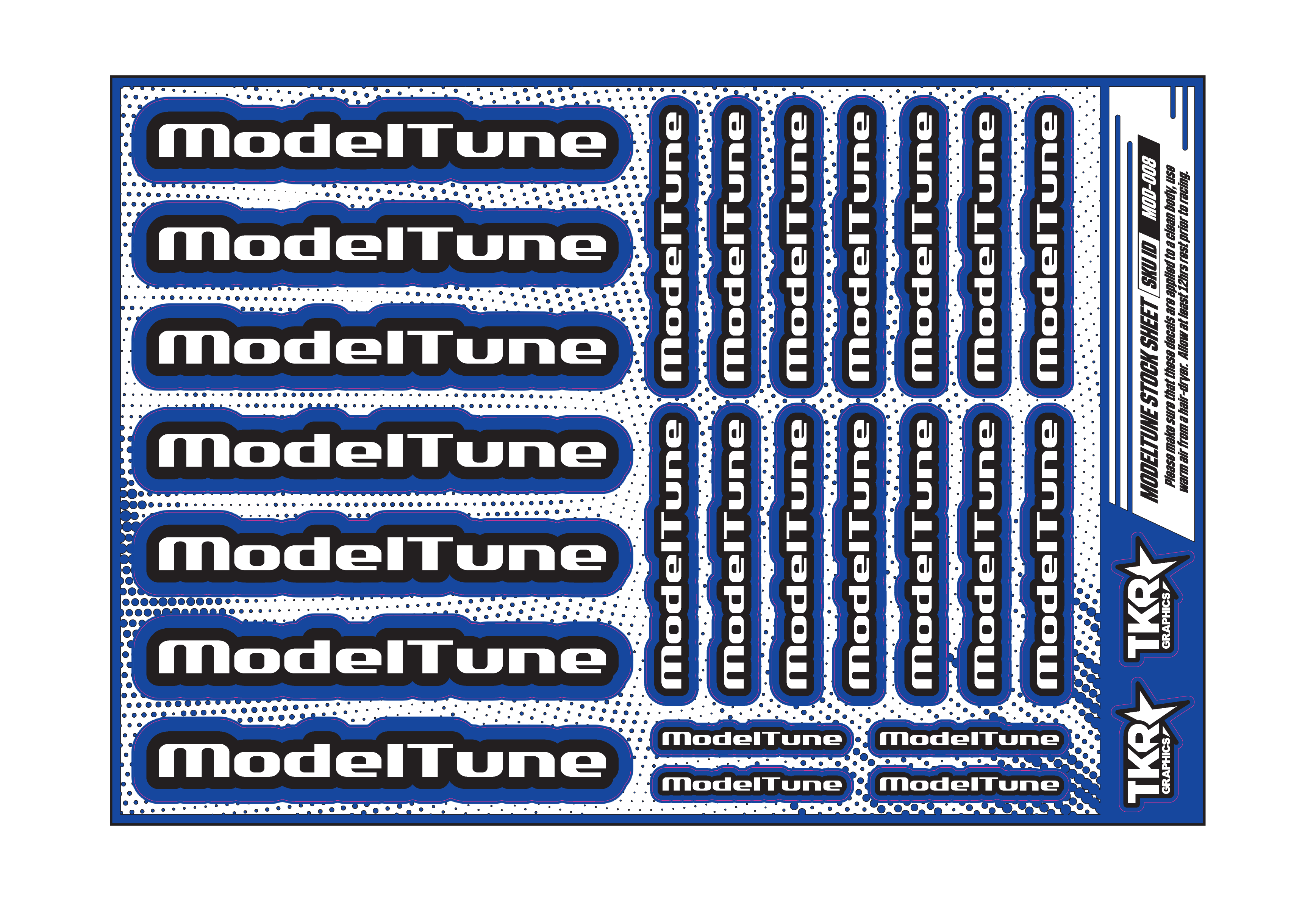 MODELTUNE A5 STOCK SHEET