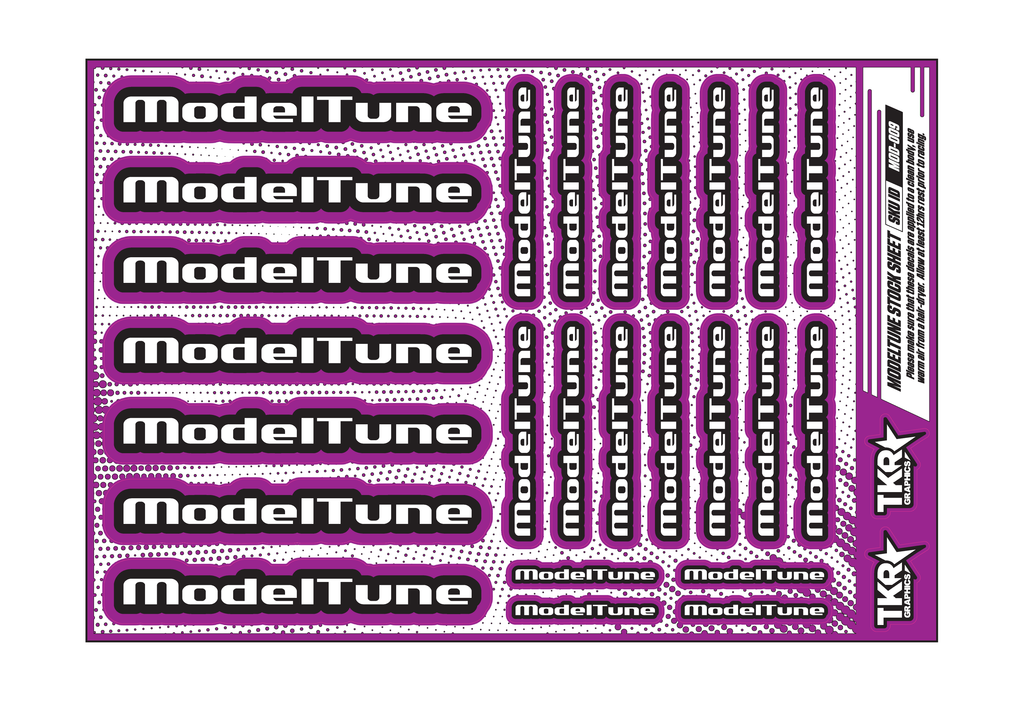 MODELTUNE A5 STOCK SHEET