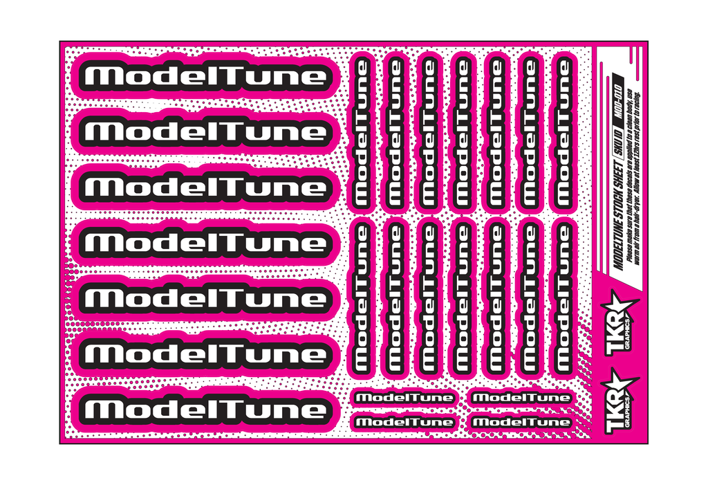 MODELTUNE A5 STOCK SHEET
