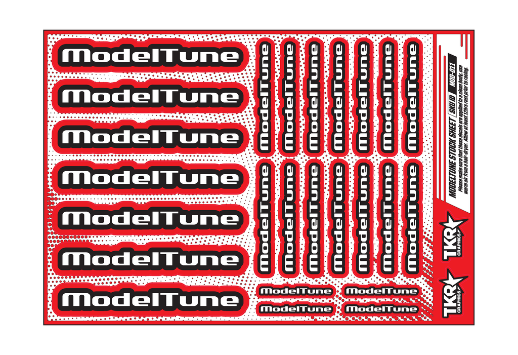 MODELTUNE A5 STOCK SHEET