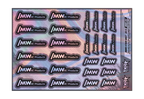 HOLOGRAPHIC MWRC PRODUCTS A5 STOCK SHEET