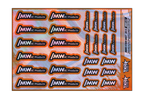 HOLOGRAPHIC MWRC PRODUCTS A5 STOCK SHEET