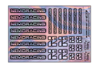HOLOGRAPHIC NEMO RACING A5 STOCK SHEET