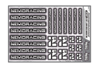 NEMO RACING A5 STOCK SHEET