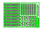 NEMO RACING A5 STOCK SHEET