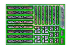 HOLOGRAPHIC NEMO RACING A5 STOCK SHEET