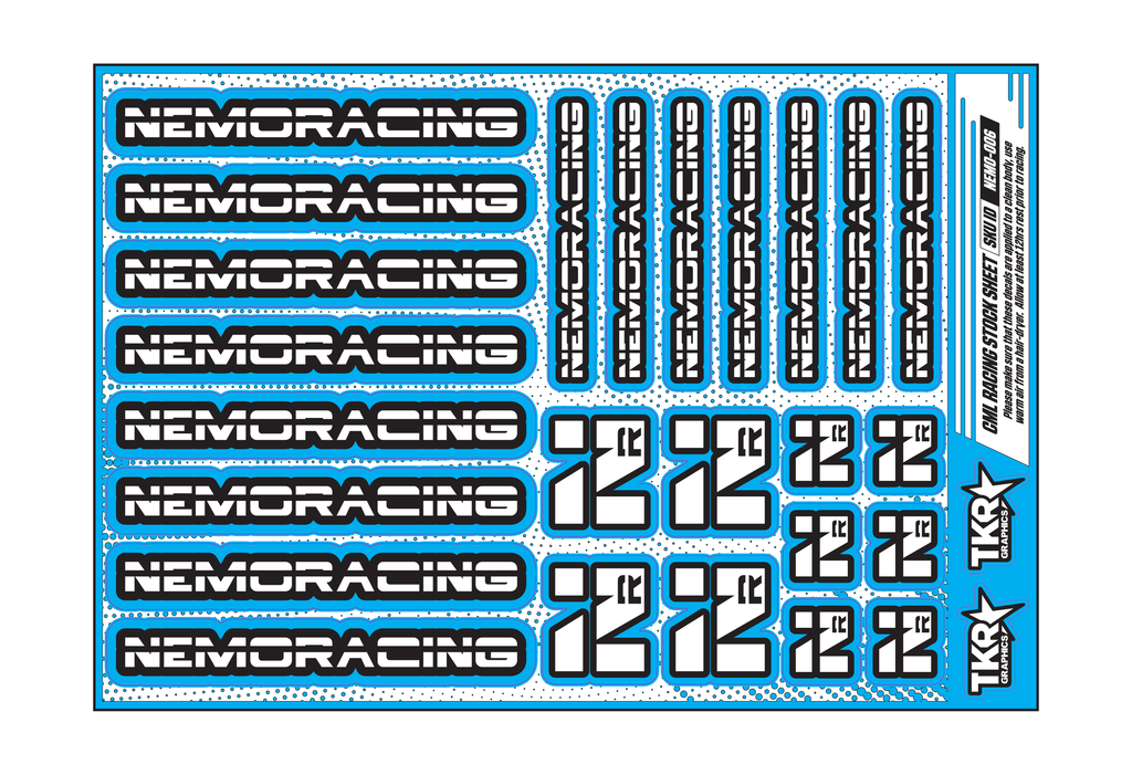 NEMO RACING A5 STOCK SHEET