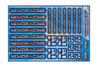 HOLOGRAPHIC NEMO RACING A5 STOCK SHEET