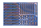 HOLOGRAPHIC NEMO RACING A5 STOCK SHEET