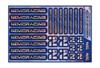 HOLOGRAPHIC NEMO RACING A5 STOCK SHEET