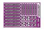 NEMO RACING A5 STOCK SHEET