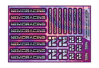 HOLOGRAPHIC NEMO RACING A5 STOCK SHEET