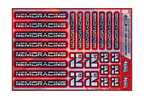 HOLOGRAPHIC NEMO RACING A5 STOCK SHEET