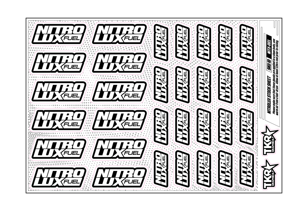 NITROLUX A5 STOCK SHEET