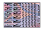 HOLOGRAPHIC NITROLUX A5 STOCK SHEET