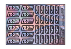 HOLOGRAPHIC NITROLUX A5 STOCK SHEET